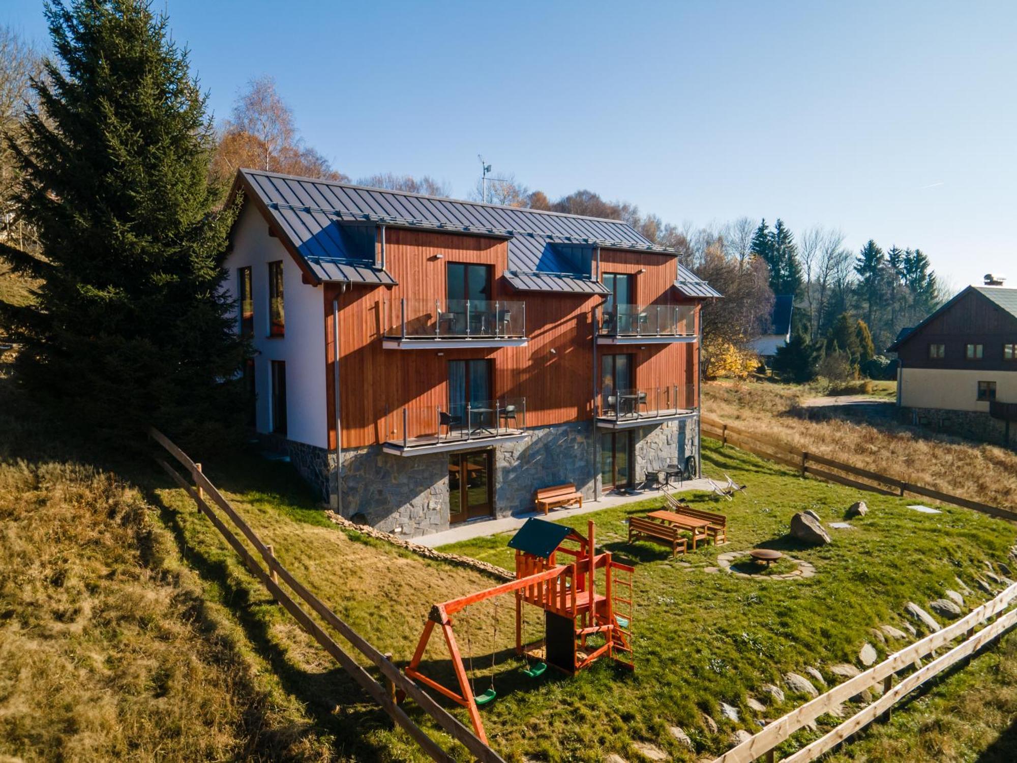 Chata Smrcka Železná Ruda Exteriör bild